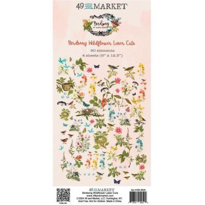 49 And Market Birdsong -  Wildflower Laser Cuts